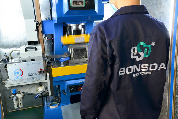 Shrapnel stamping workshop stamping machine
